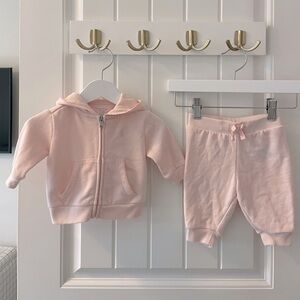 Ralph Lauren Baby Girls’ Hoodie & Sweatpants Set